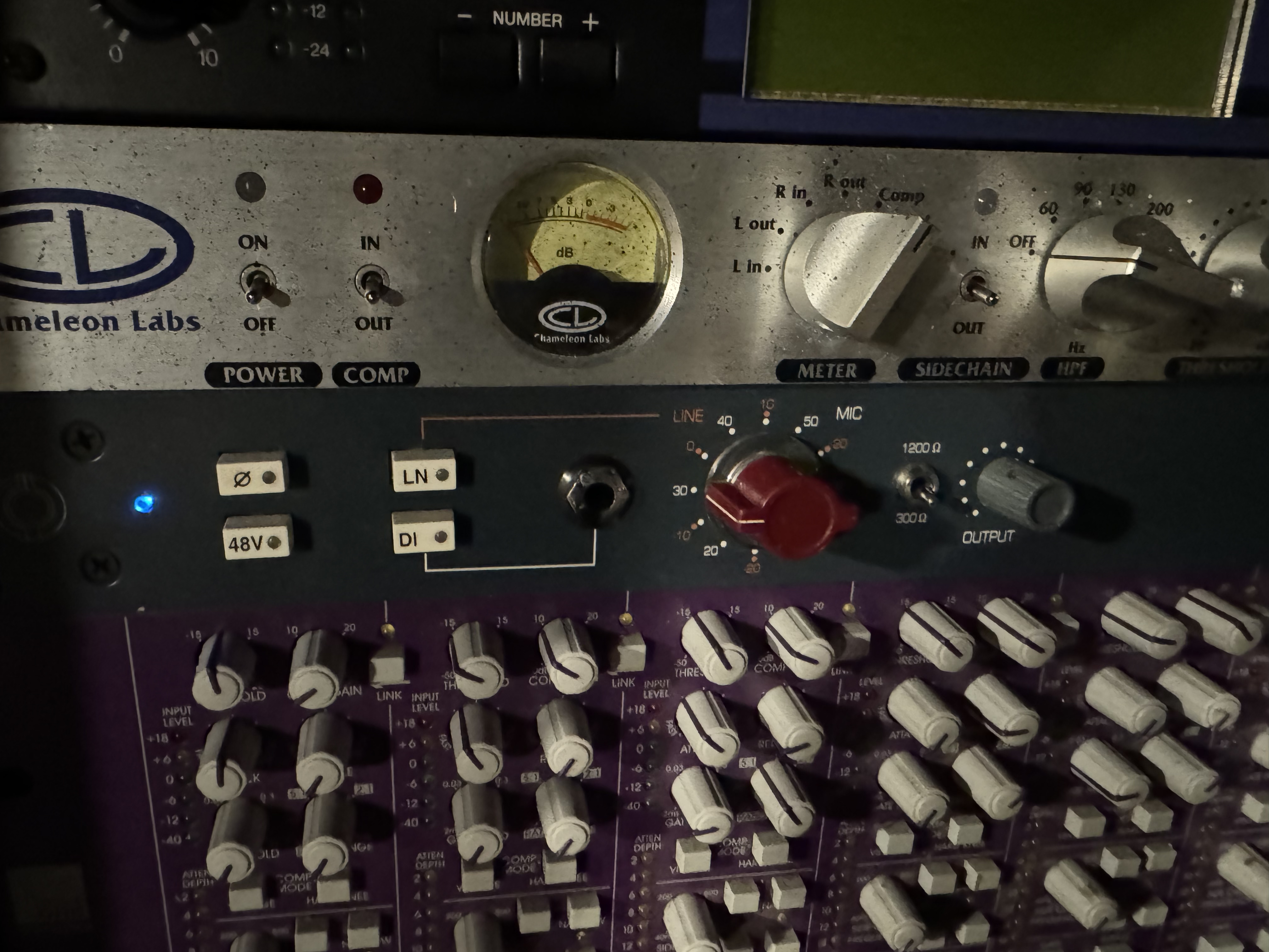 Chameleon Labs stereo bus compressor